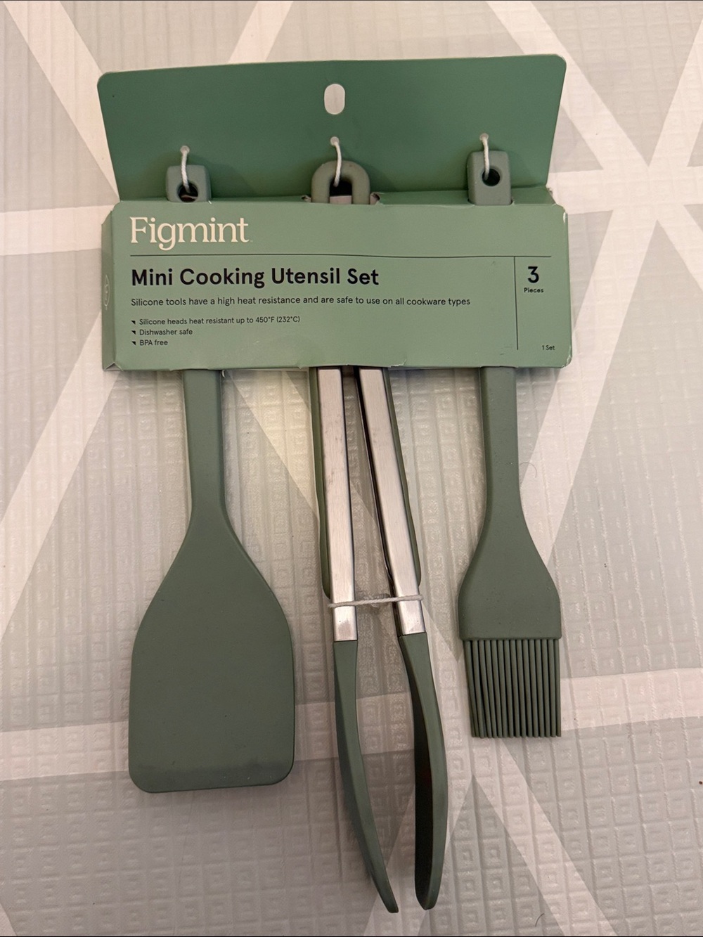 Figment green Cooking Utensil Set - Sage Green (3-Piece) - Picture 2 of 2